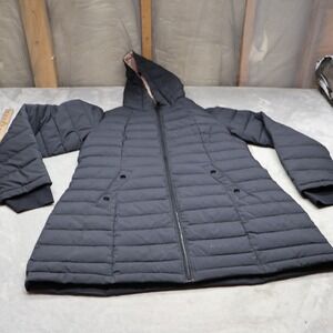 HFX Performance Jacket Women Large Black Insulated Puffer Water Resistant Warm